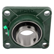 DURAFORCE 6pcs Self-Aligning UCF210-32 Pillow Block Bearing 4-Bolt 2" Bore Solid Base