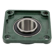 DURAFORCE 6pcs Self-Aligning UCF210-32 Pillow Block Bearing 4-Bolt 2" Bore Solid Base
