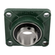 DURAFORCE 6pcs Self-Aligning UCF210-32 Pillow Block Bearing 4-Bolt 2" Bore Solid Base