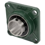 DURAFORCE 6pcs Self-Aligning UCF210-32 Pillow Block Bearing 4-Bolt 2" Bore Solid Base