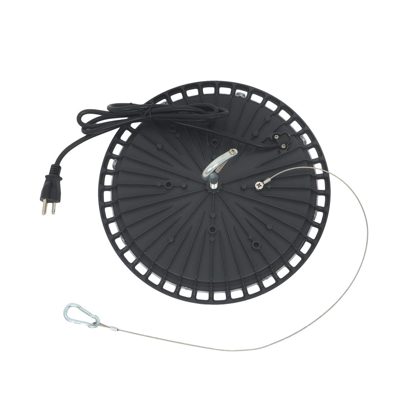 DURAFORCE 4 Pcs UFO LED 150W High Bay Light Lighting Fixture 18000LM With Hook Safety Rope