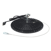 DURAFORCE 4 Pcs UFO LED 150W High Bay Light Lighting Fixture 18000LM With Hook Safety Rope