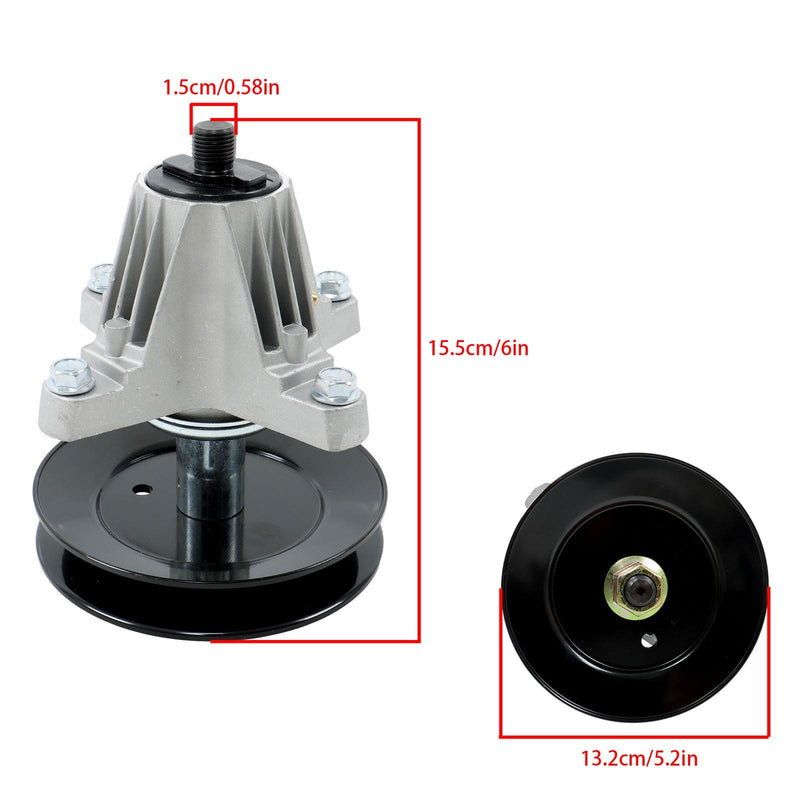 DURAFORCE Spindle Assembly 618-09236 618P09236 For Troy-Bilt Mustang 54XP Pony 36 Pony 36T