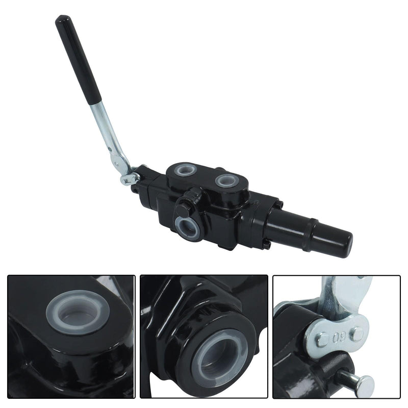 DURAFORCE 30GPM 3500 PSI 3/4" NPT Top inlet 1/2" NPT Hydraulic Directional Control Valve