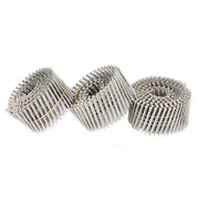 DURAFORCE Siding Nail 2-1/2” × .09”15 Degree 3600Pcs Ring Shank Stainless Steel Wire Coil