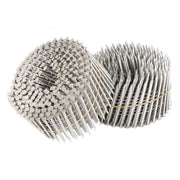 DURAFORCE Siding Nail 2-1/2” × .09”15 Degree 3600Pcs Ring Shank Stainless Steel Wire Coil