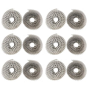 DURAFORCE Siding Nail 2-1/2” × .09”15 Degree 3600Pcs Ring Shank Stainless Steel Wire Coil