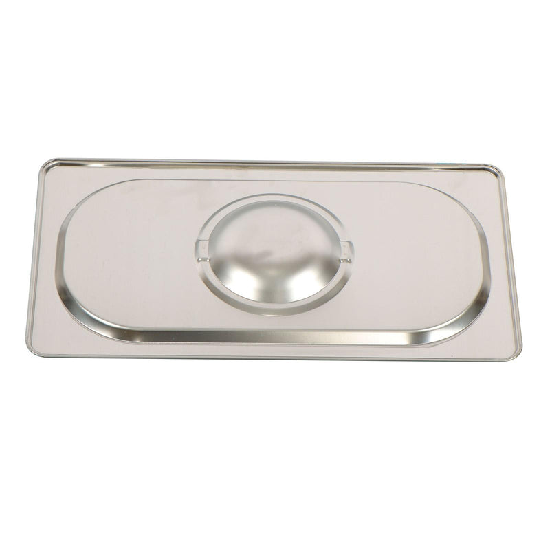 DURAFORCE Commercial Stainless Steel Hotel Pan Set 1/3 Size, 6" Deep with Lids, 6-Pack
