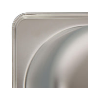 DURAFORCE Commercial Stainless Steel Hotel Pan Set 1/3 Size, 6" Deep with Lids, 6-Pack