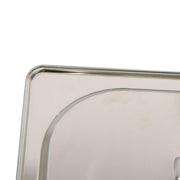 DURAFORCE Commercial Stainless Steel Hotel Pan Set 1/3 Size, 6" Deep with Lids, 6-Pack