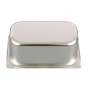 DURAFORCE Commercial Stainless Steel Hotel Pan Set 1/3 Size, 6" Deep with Lids, 6-Pack