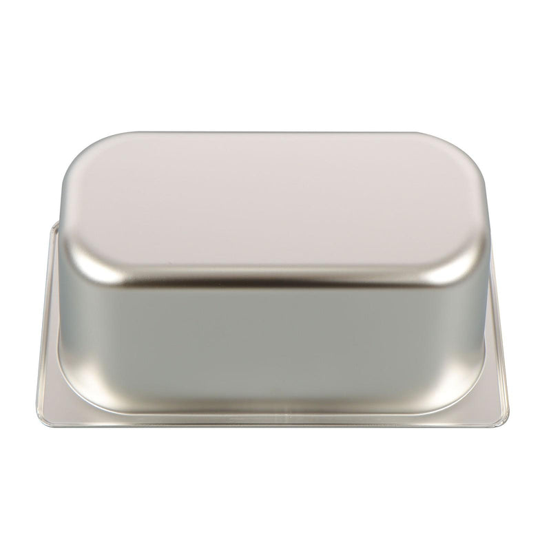 DURAFORCE Commercial Stainless Steel Hotel Pan Set 1/3 Size, 6" Deep with Lids, 6-Pack