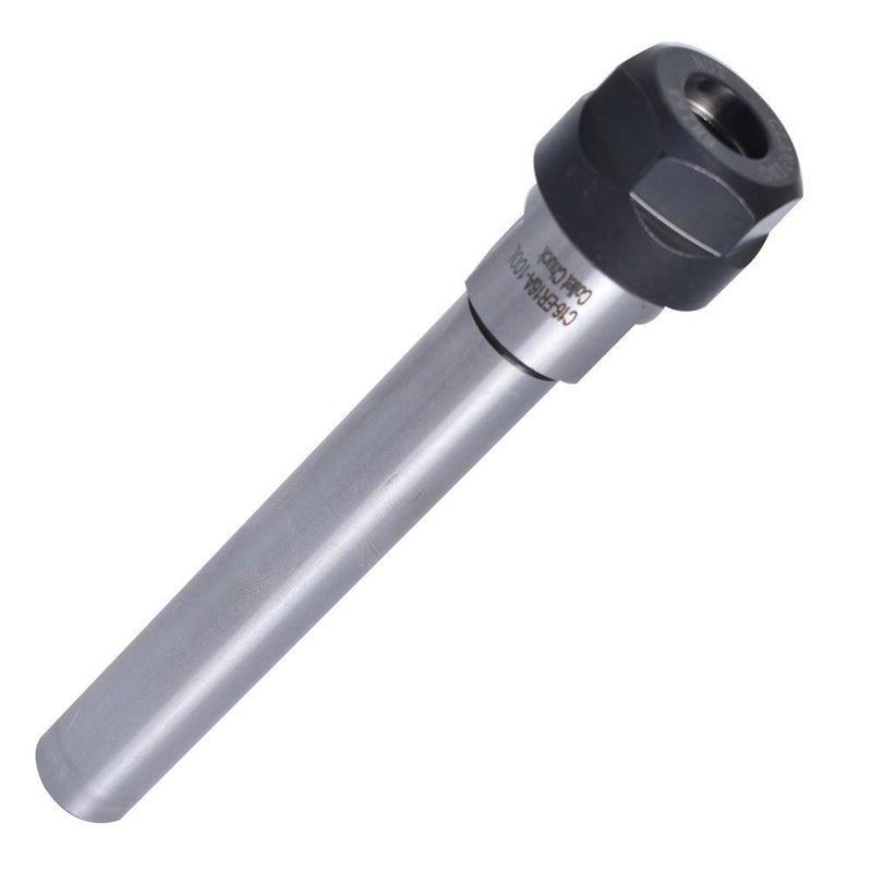 DURAFORCE 10 Pcs Precision C16-ER16-100L Collet Straight Shank Chuck Tool Holder For CNC
