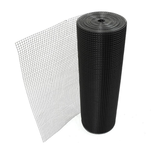 DURAFORCE Chicken Rabbit Mesh 36'' x 100' 1/2 Inch Hardware Cloth Electric Welding Black