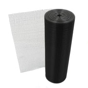 DURAFORCE Chicken Rabbit Mesh 36'' x 100' 1/2 Inch Hardware Cloth Electric Welding Black