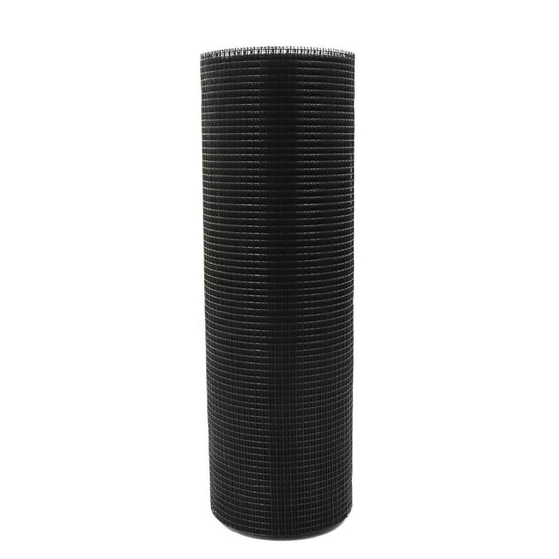 DURAFORCE Chicken Rabbit Mesh 36'' x 100' 1/2 Inch Hardware Cloth Electric Welding Black