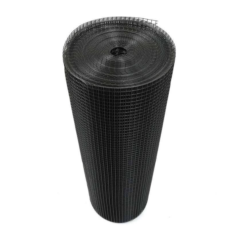 DURAFORCE Chicken Rabbit Mesh 36'' x 100' 1/2 Inch Hardware Cloth Electric Welding Black