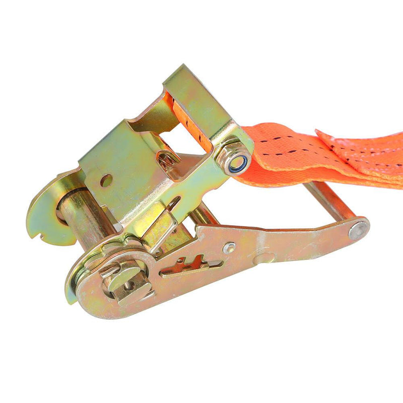 DURAFORCE 20 Pack 1.5" inch x 20' Ft Ratchet Tie Down Cargo Straps J Hooks Heavy Duty
