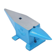DURAFORCE Double Horn Anvil Steel Anvil Blacksmith 44Lb Heat Treated Long Round Horn