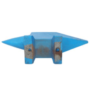 DURAFORCE Double Horn Anvil Steel Anvil Blacksmith 44Lb Heat Treated Long Round Horn