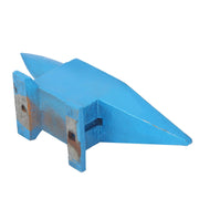 DURAFORCE Double Horn Anvil Steel Anvil Blacksmith 44Lb Heat Treated Long Round Horn