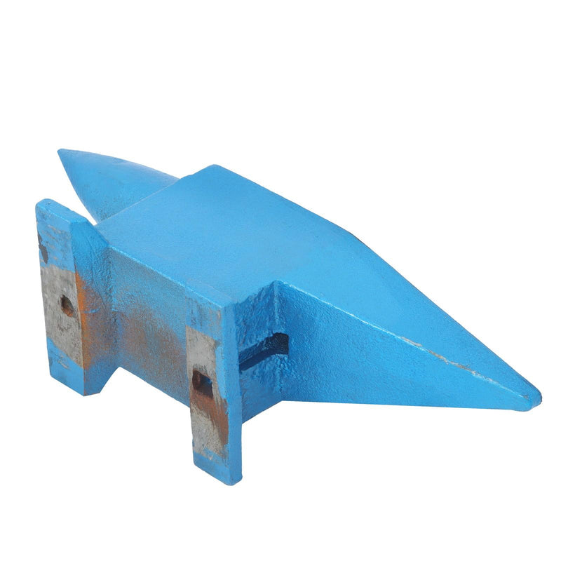 DURAFORCE Double Horn Anvil Steel Anvil Blacksmith 44Lb Heat Treated Long Round Horn