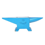 DURAFORCE Double Horn Anvil Steel Anvil Blacksmith 44Lb Heat Treated Long Round Horn