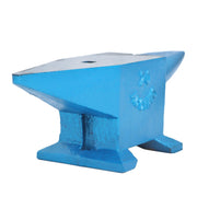 DURAFORCE Double Horn Anvil Steel Anvil Blacksmith 44Lb Heat Treated Long Round Horn