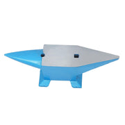 DURAFORCE Double Horn Anvil Steel Anvil Blacksmith 44Lb Heat Treated Long Round Horn
