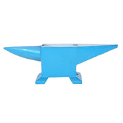 DURAFORCE Double Horn Anvil Steel Anvil Blacksmith 44Lb Heat Treated Long Round Horn
