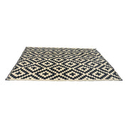 DURAFORCE Waterproof Outdoor Rug 9x12 ft Outdoor Plastic Straw Rug For Camping RV Deck