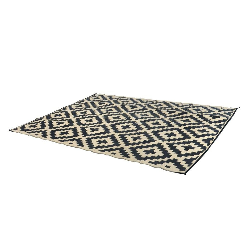 DURAFORCE Waterproof Outdoor Rug 9x12 ft Outdoor Plastic Straw Rug For Camping RV Deck