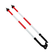 DURAFORCE Aluminum Bipod w/Quick Thumb Release, Pole Saver Head for Surveying