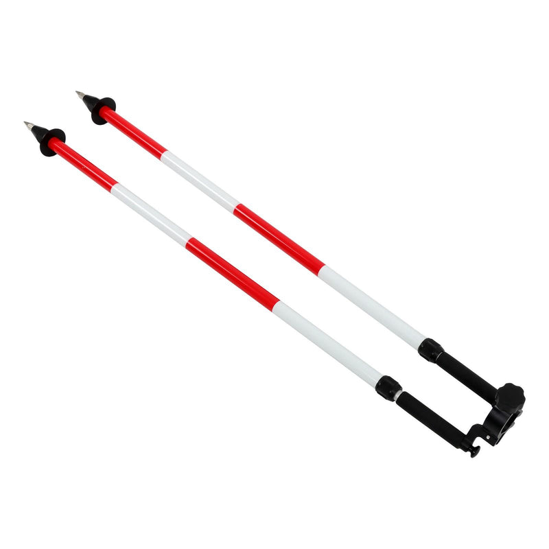 DURAFORCE Aluminum Bipod w/Quick Thumb Release, Pole Saver Head for Surveying