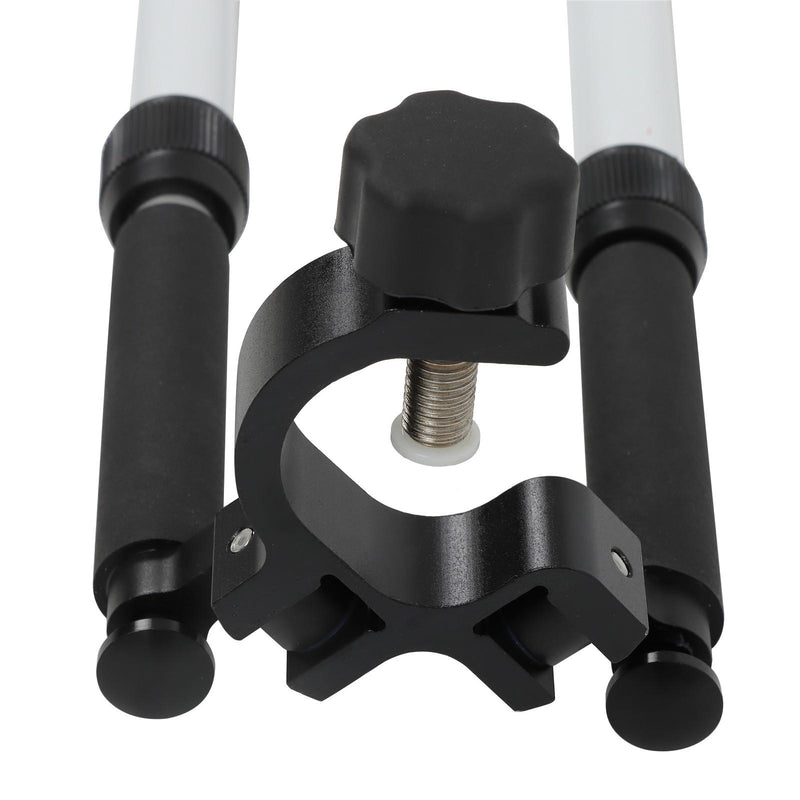 DURAFORCE Aluminum Bipod w/Quick Thumb Release, Pole Saver Head for Surveying