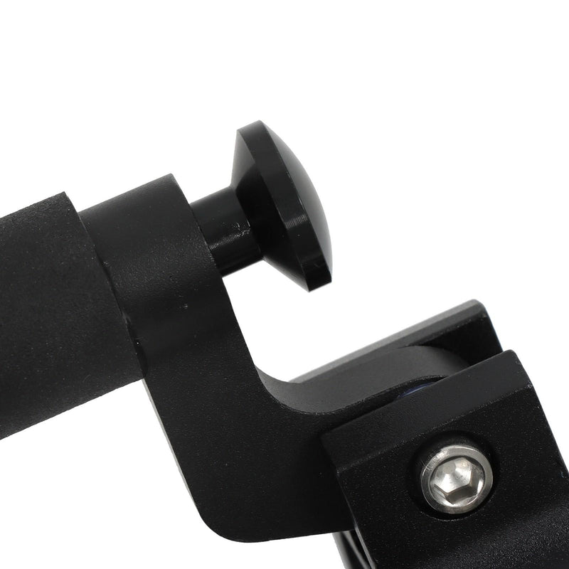 DURAFORCE Aluminum Bipod w/Quick Thumb Release, Pole Saver Head for Surveying