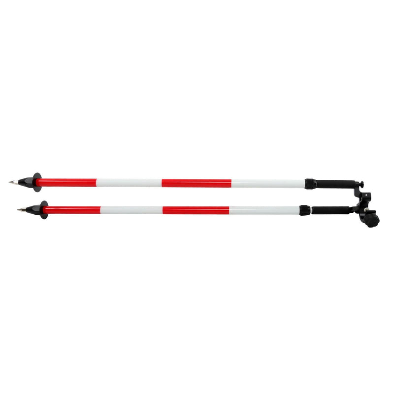 DURAFORCE Aluminum Bipod w/Quick Thumb Release, Pole Saver Head for Surveying