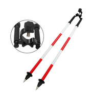 DURAFORCE Aluminum Bipod w/Quick Thumb Release, Pole Saver Head for Surveying