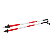 DURAFORCE Aluminum Bipod w/Quick Thumb Release, Pole Saver Head for Surveying