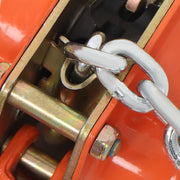 DURAFORCE Manual Lever Chain Hoist 3300LB G80 Chain Come Along 20 ft w/ 2 Heavy Duty Hooks