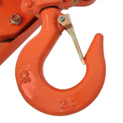 DURAFORCE Manual Lever Chain Hoist 3300LB G80 Chain Come Along 20 ft w/ 2 Heavy Duty Hooks