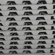 DURAFORCE Interlocking Drainage Floor Mat 12"x 12" PVC Non-Slip Floor Tiles 55 Pack Gray