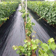 DURAFORCE 6×300FT Weed Cover PE Woven Ground Cover Landscape Fabric 3.2-Ounce Weed Barrier