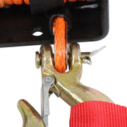 DURAFORCE 2000lbs 12VDC/1HP Motor Electric Winch Synthetic Rope for Trailer Boat 50 Feet