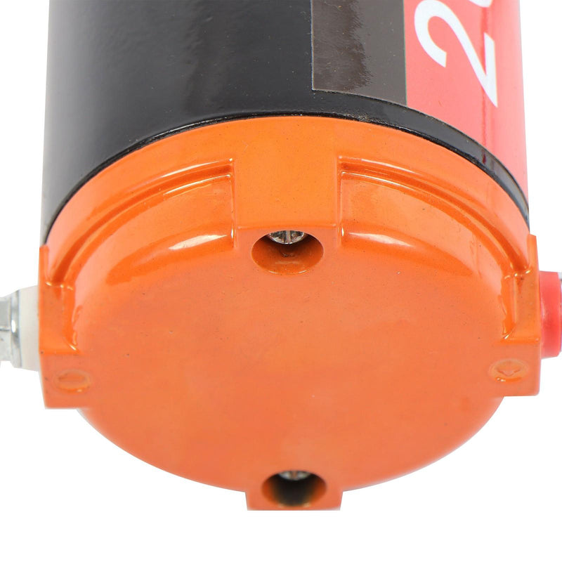 DURAFORCE 2000lbs 12VDC/1HP Motor Electric Winch Synthetic Rope for Trailer Boat 50 Feet