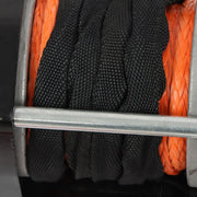 DURAFORCE Electric Winch 3500lbs Line Pull Capacity with 3/16" x 39 ft Synthetic Rope