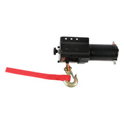 DURAFORCE Electric Winch 3500lbs Line Pull Capacity with 3/16" x 39 ft Synthetic Rope