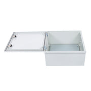 DURAFORCE Waterproof Electrical Enclosure, 16x16x8 Inch, Fiberglass, NEMA 3X Compliant