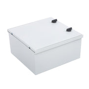 DURAFORCE Waterproof Electrical Enclosure, 16x16x8 Inch, Fiberglass, NEMA 3X Compliant