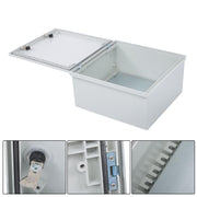 DURAFORCE Waterproof Electrical Enclosure, 16x16x8 Inch, Fiberglass, NEMA 3X Compliant